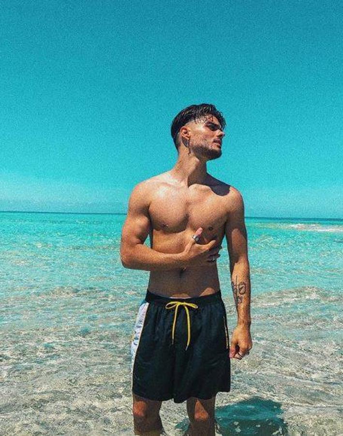 Abraham Mateo. El cantante ha pasado unos días en Formentera, desde donde regala imágenes tan refrescantes como esta