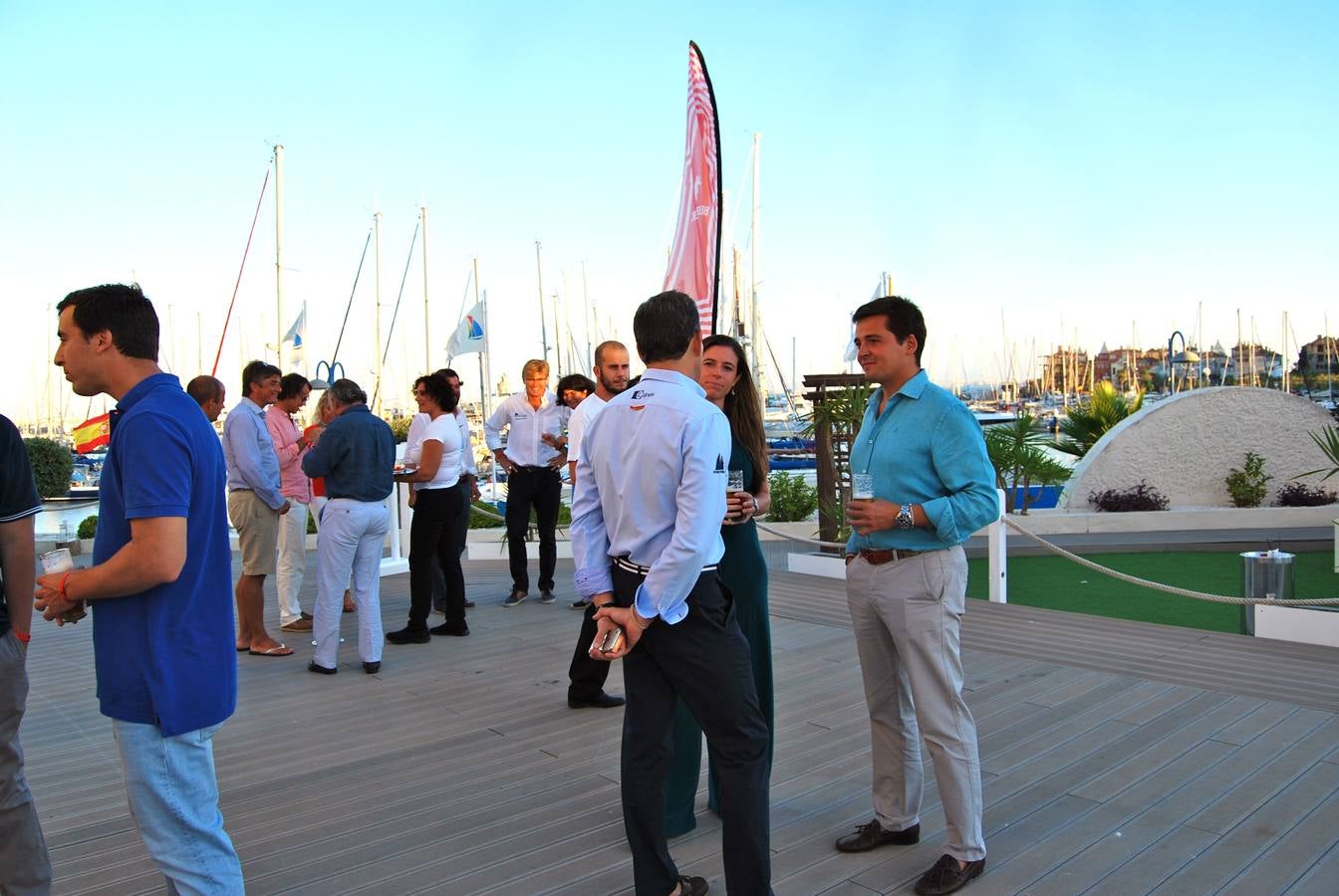 Ambiente de la inauguración de la IV Semana Clásica de Puerto Sherry. 