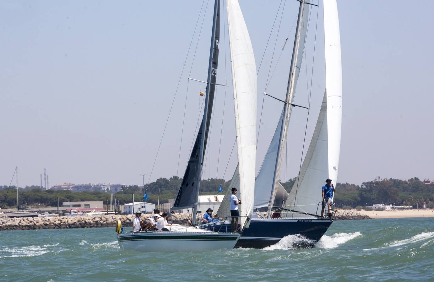 Regata Vela Clásica en Puerto Sherry