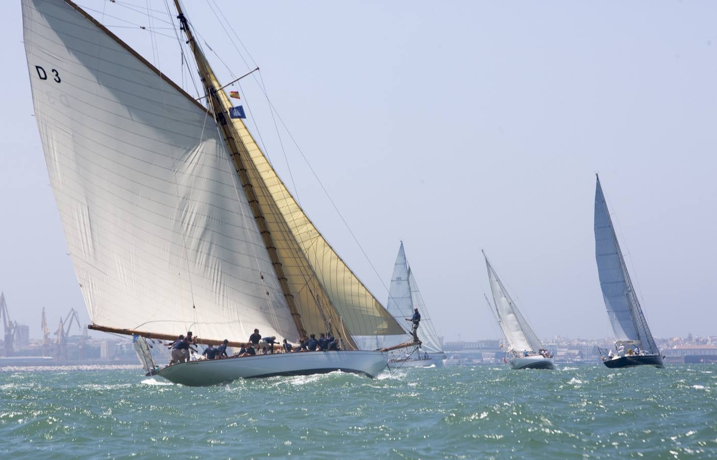 Regata Vela Clásica en Puerto Sherry