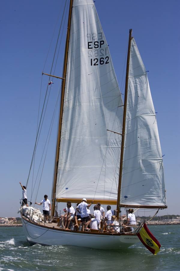 Regata Vela Clásica en Puerto Sherry