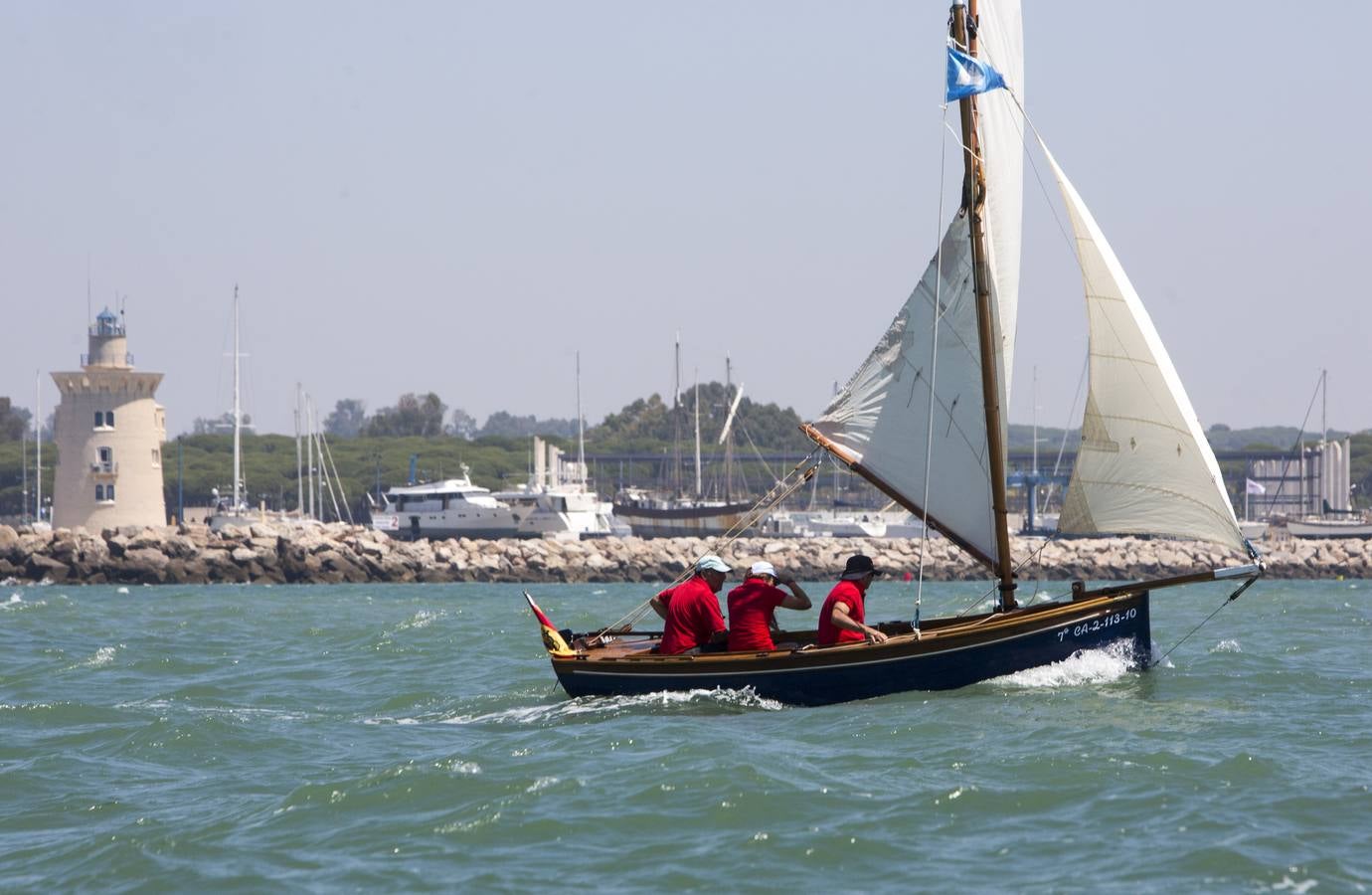 Regata Vela Clásica en Puerto Sherry