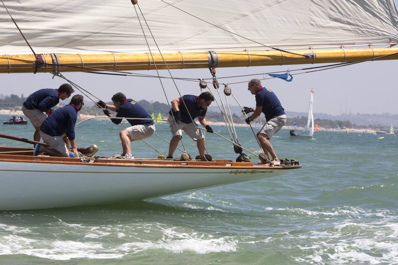 Regata Vela Clásica en Puerto Sherry