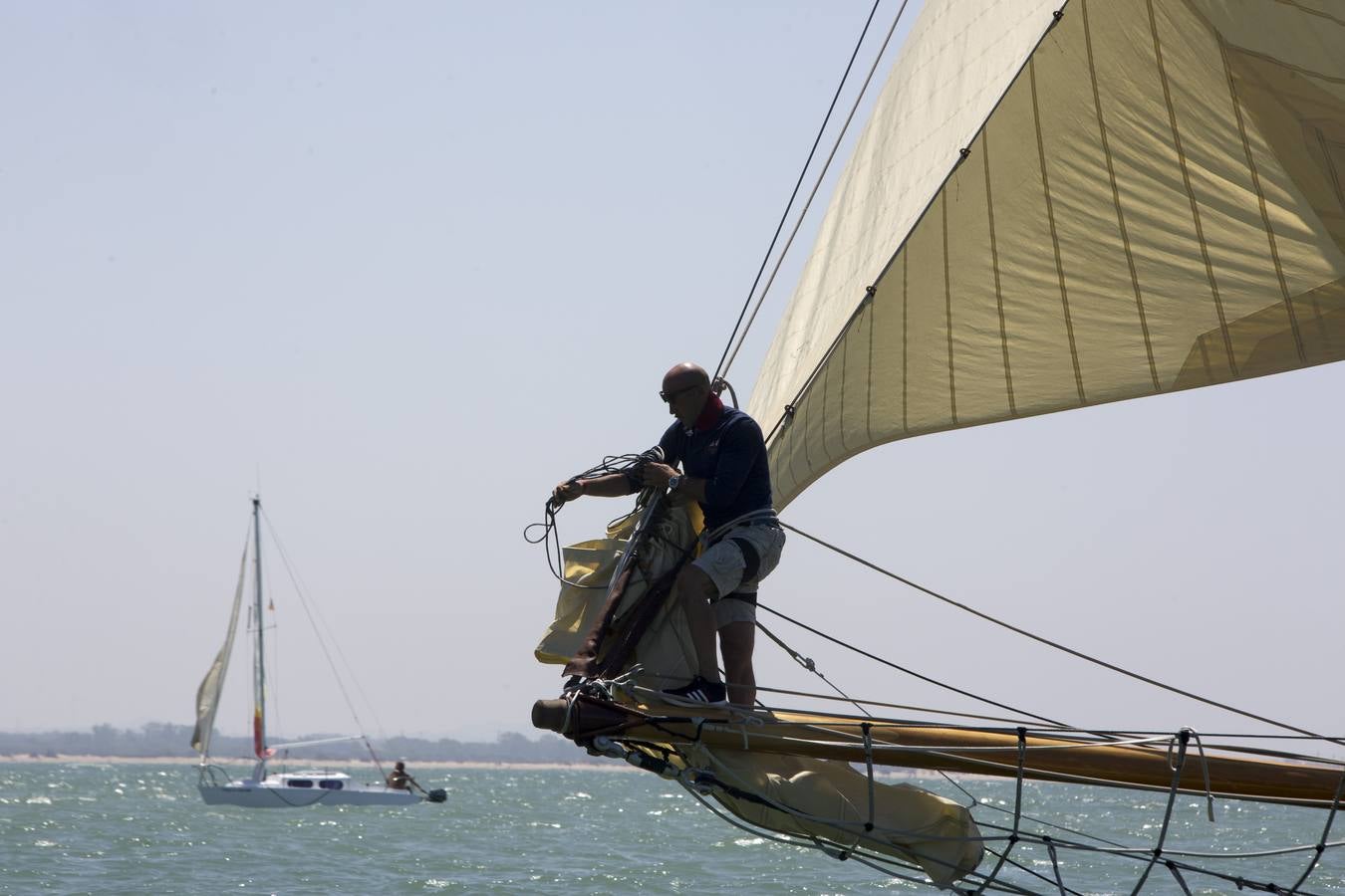 Último día de la Regata de Vela Clásica en Puerto Sherry