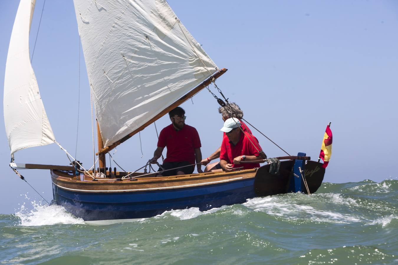 Último día de la Regata de Vela Clásica en Puerto Sherry