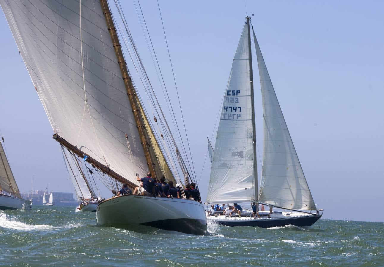 Último día de la Regata de Vela Clásica en Puerto Sherry