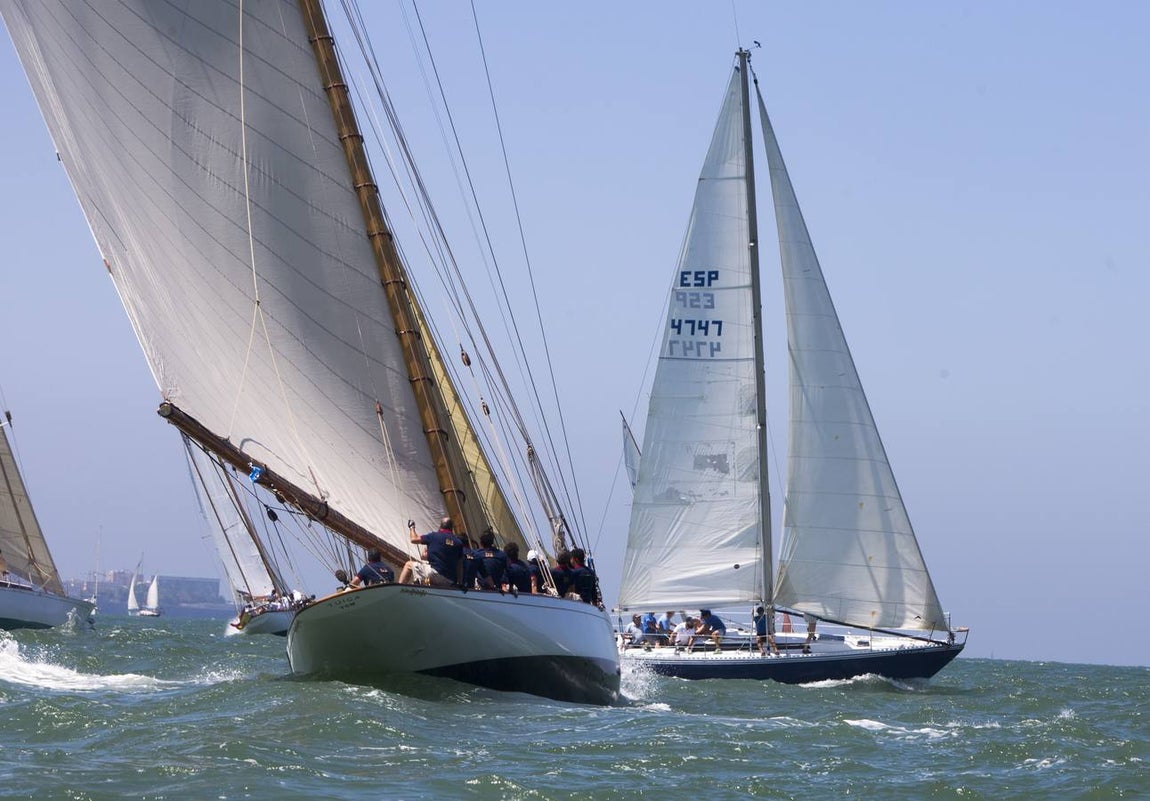 Último día de la Regata de Vela Clásica en Puerto Sherry