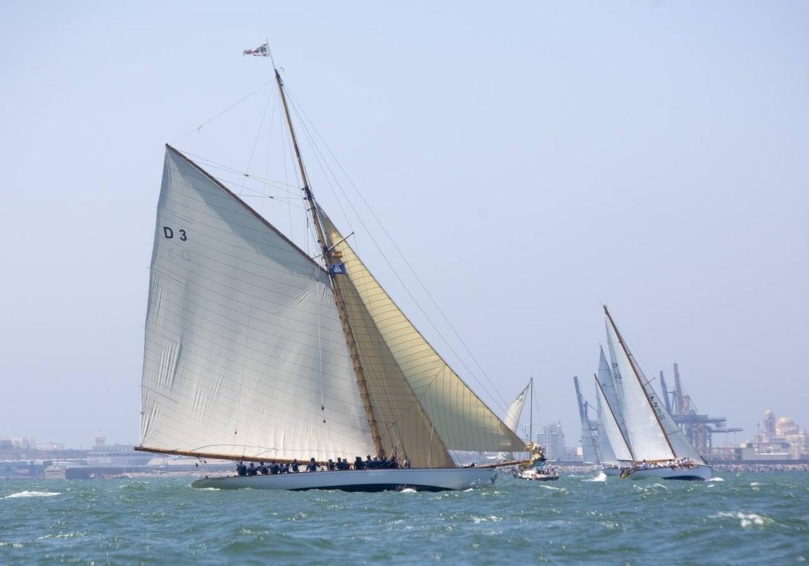 Último día de la Regata de Vela Clásica en Puerto Sherry