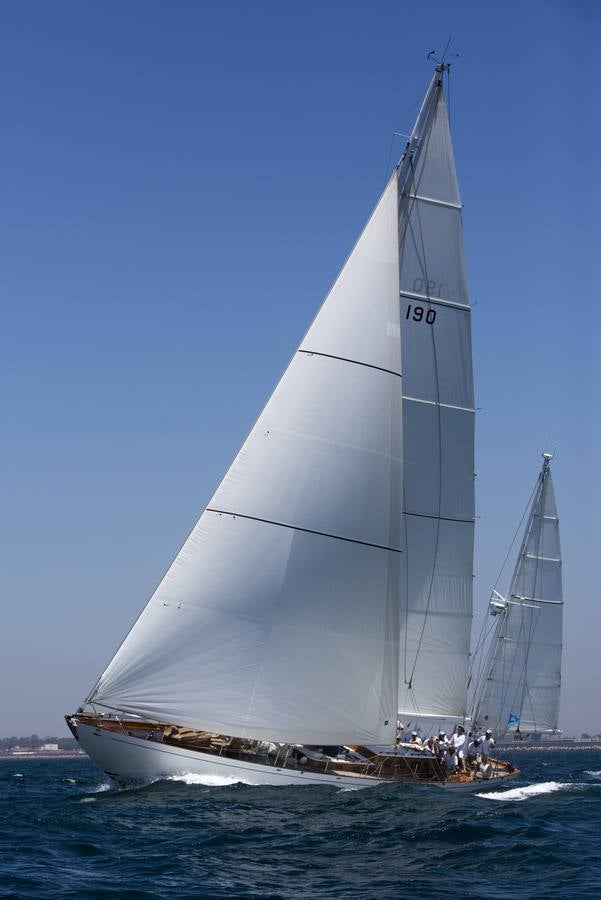 Último día de la Regata de Vela Clásica en Puerto Sherry