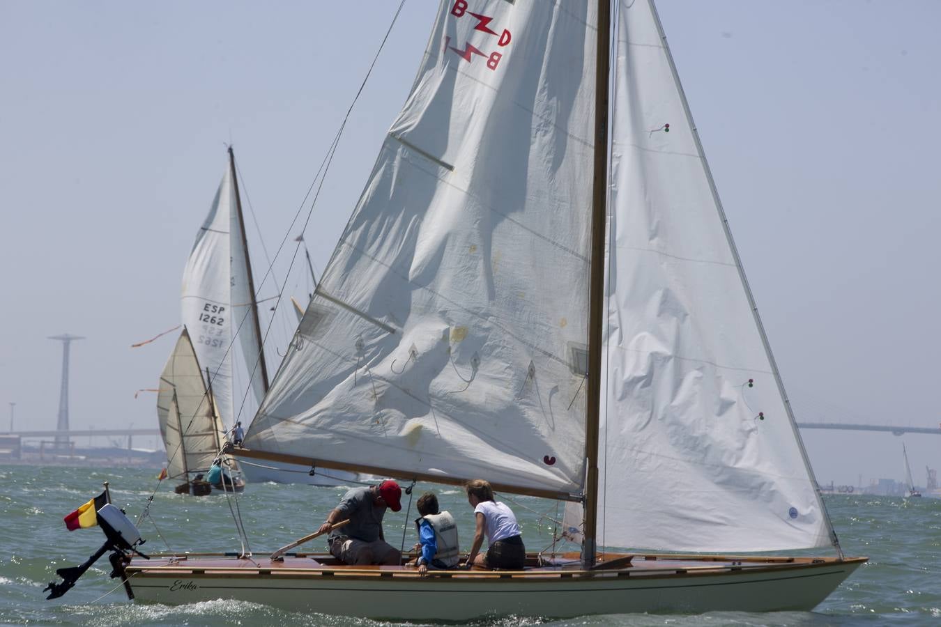 Último día de la Regata de Vela Clásica en Puerto Sherry