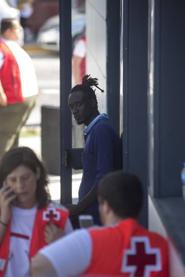 Un centenar de inmigrantes acogidos en la Mirandilla