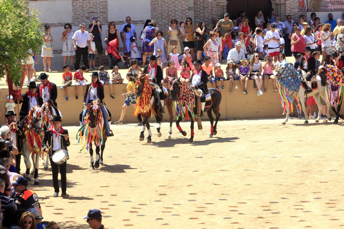 Las imágenes de las carreras de caballos enjaezados de Carpio de Tajo