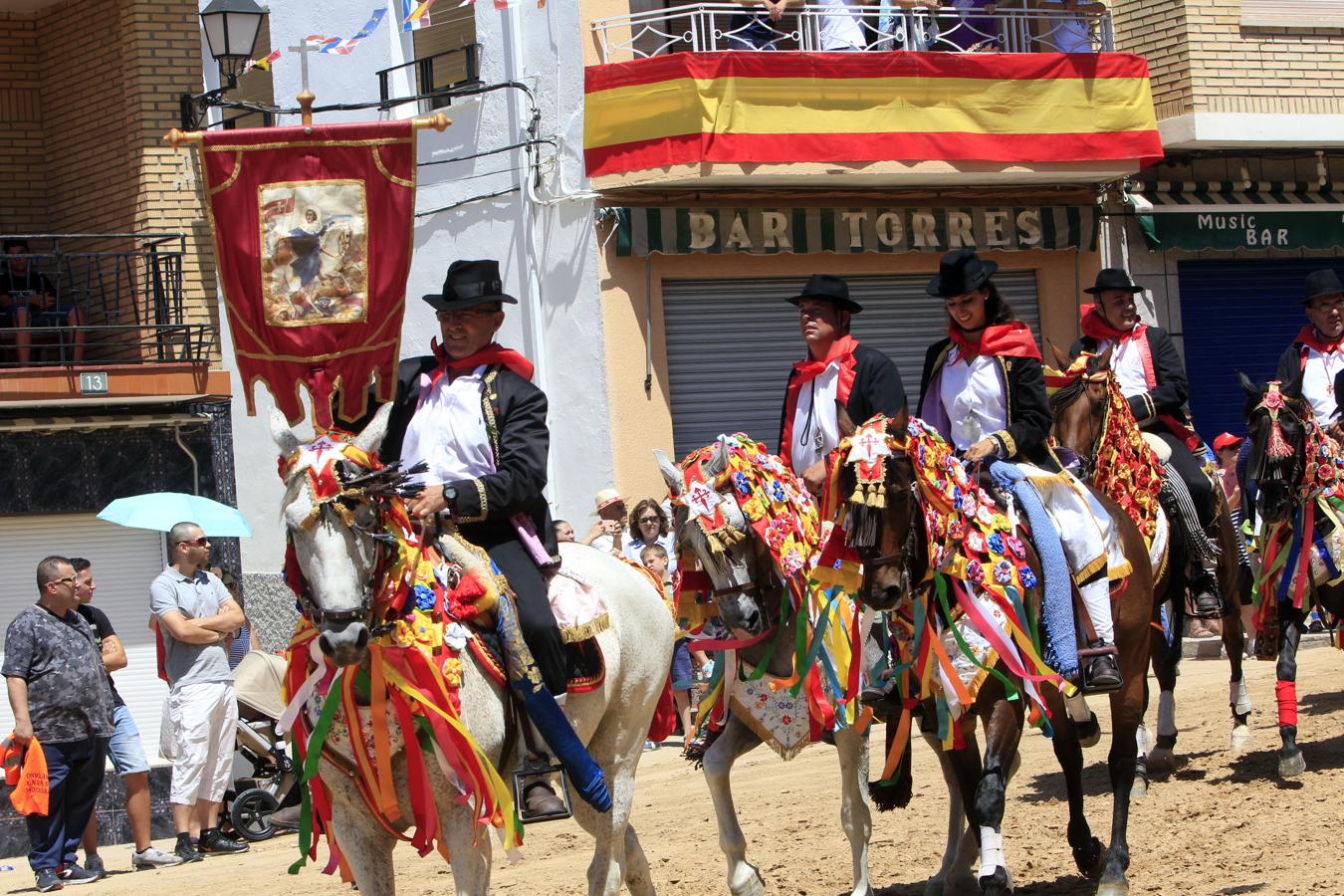 Las imágenes de las carreras de caballos enjaezados de Carpio de Tajo