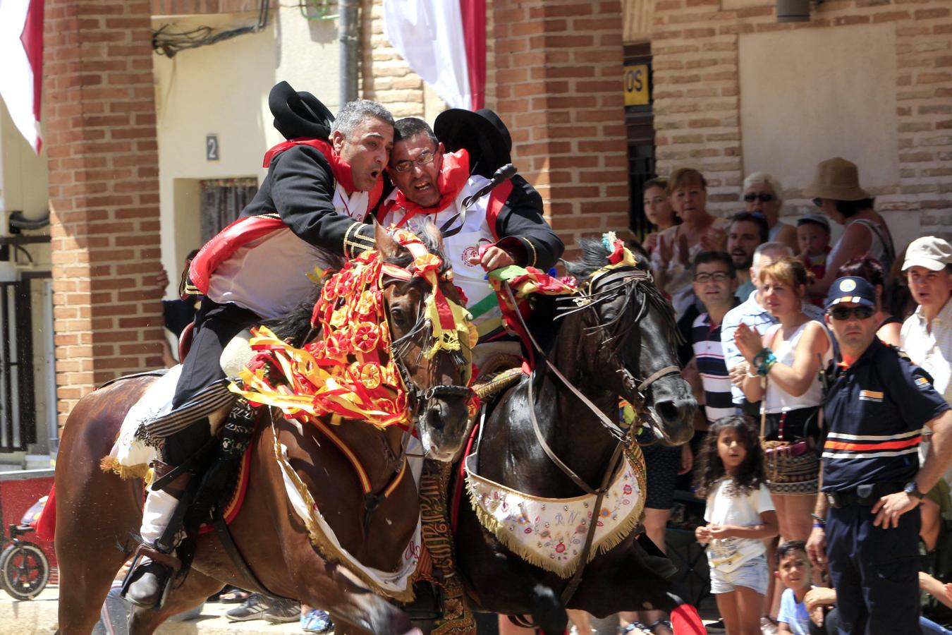 Las imágenes de las carreras de caballos enjaezados de Carpio de Tajo