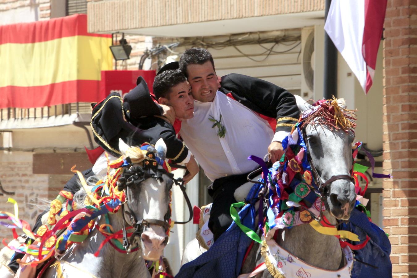 Las imágenes de las carreras de caballos enjaezados de Carpio de Tajo