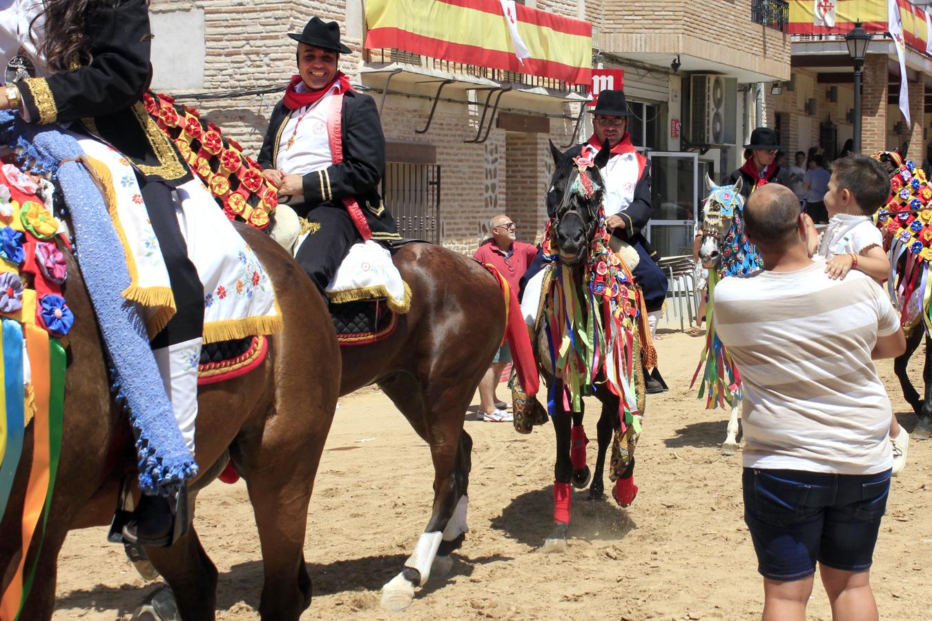 Las imágenes de las carreras de caballos enjaezados de Carpio de Tajo