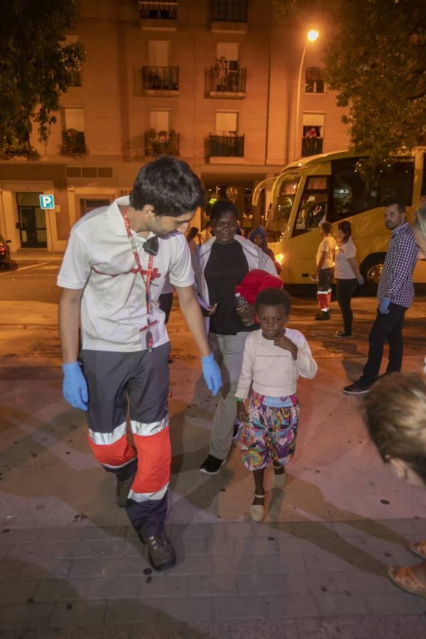 La llegada de los inmigrantes a Córdoba, en imágenes