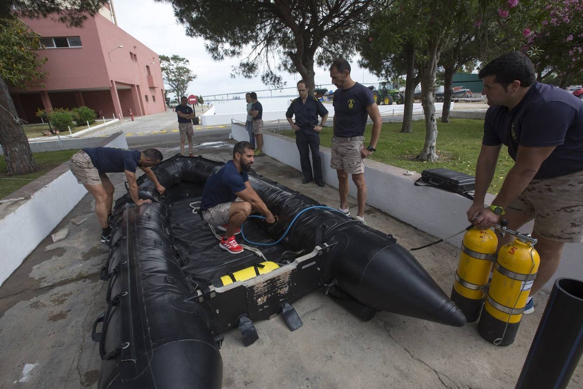 Fotos: La Unidad de Buceo de Cádiz, por dentro