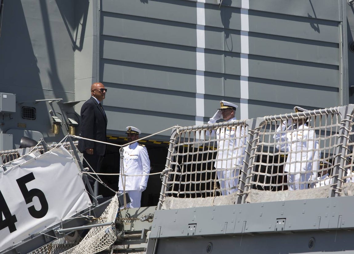 Navantia entrega el BAM &#039;Audaz&#039; a la Armada Española