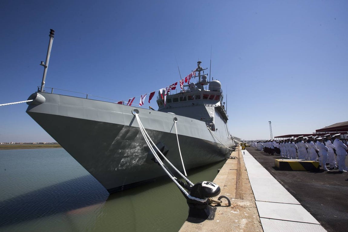 Navantia entrega el BAM &#039;Audaz&#039; a la Armada Española