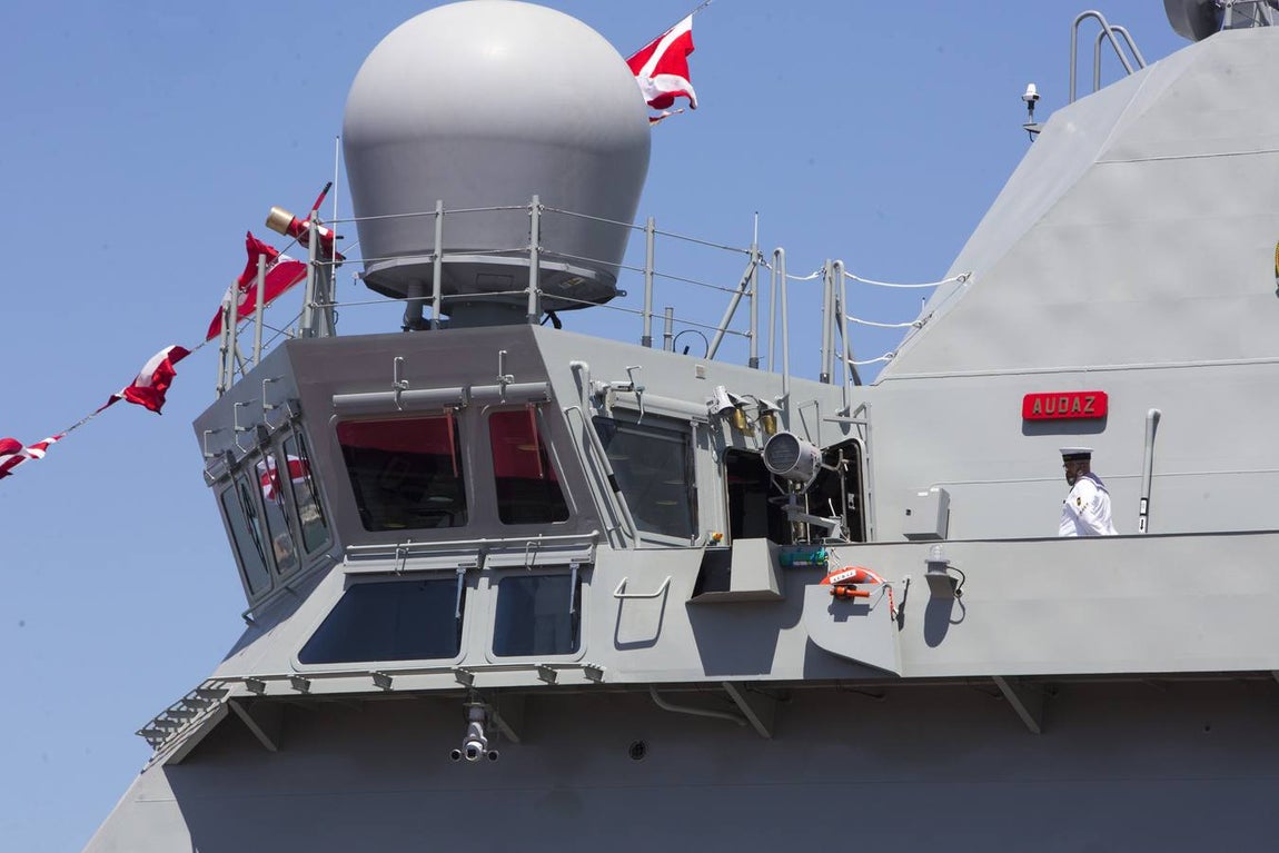 Navantia entrega el BAM &#039;Audaz&#039; a la Armada Española