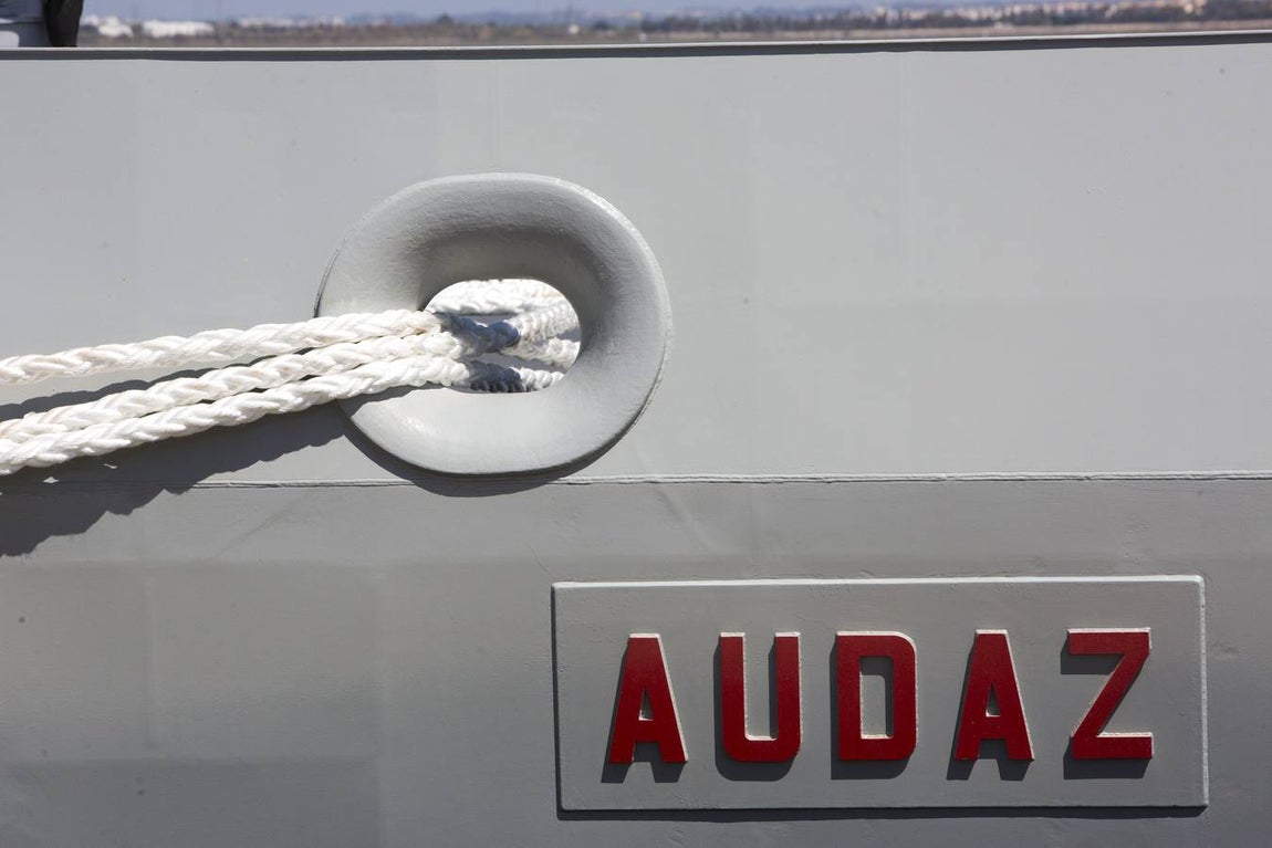 Navantia entrega el BAM &#039;Audaz&#039; a la Armada Española