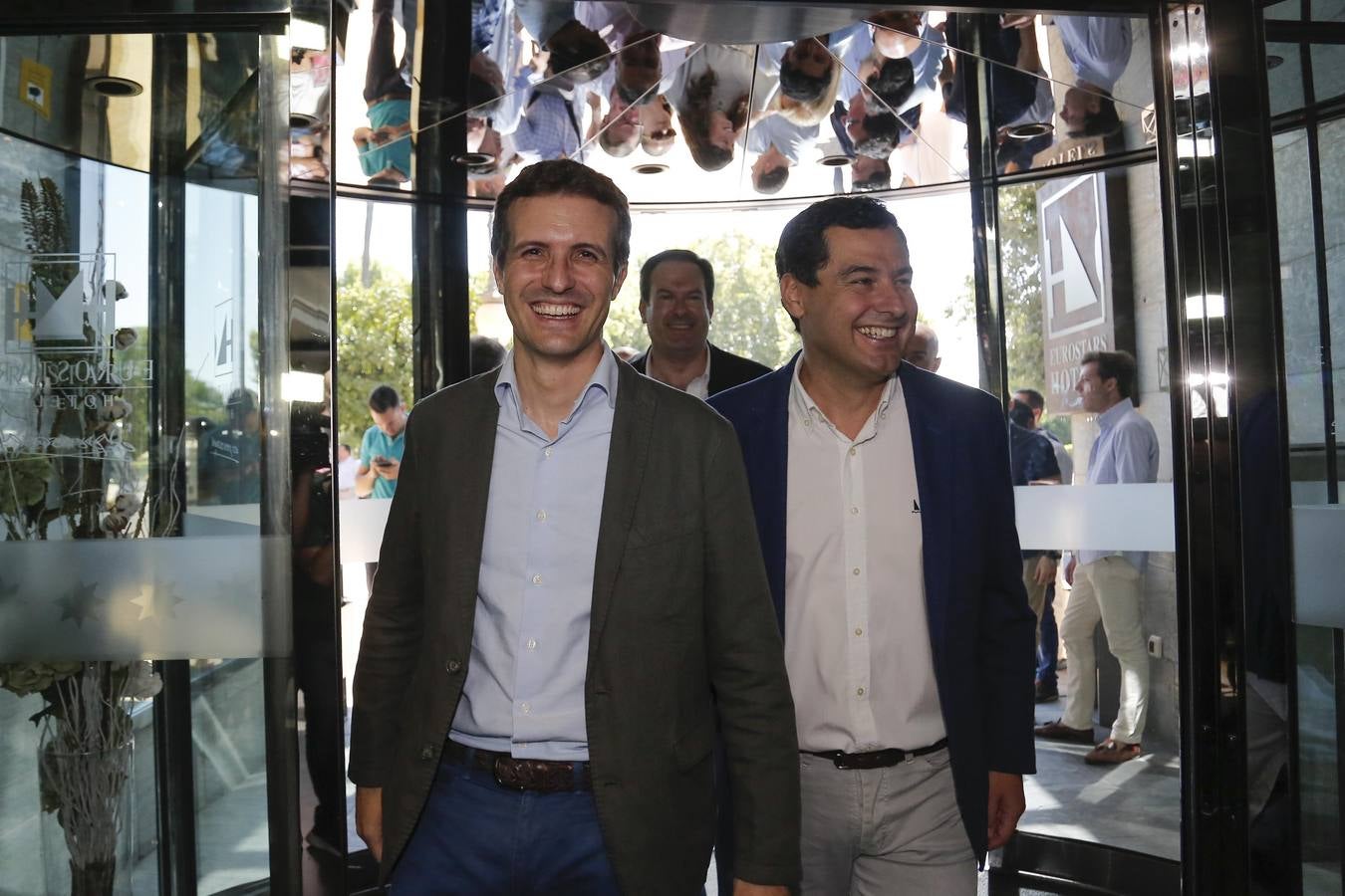 La primera visita de Pablo Casado a Andalucía, en imágenes