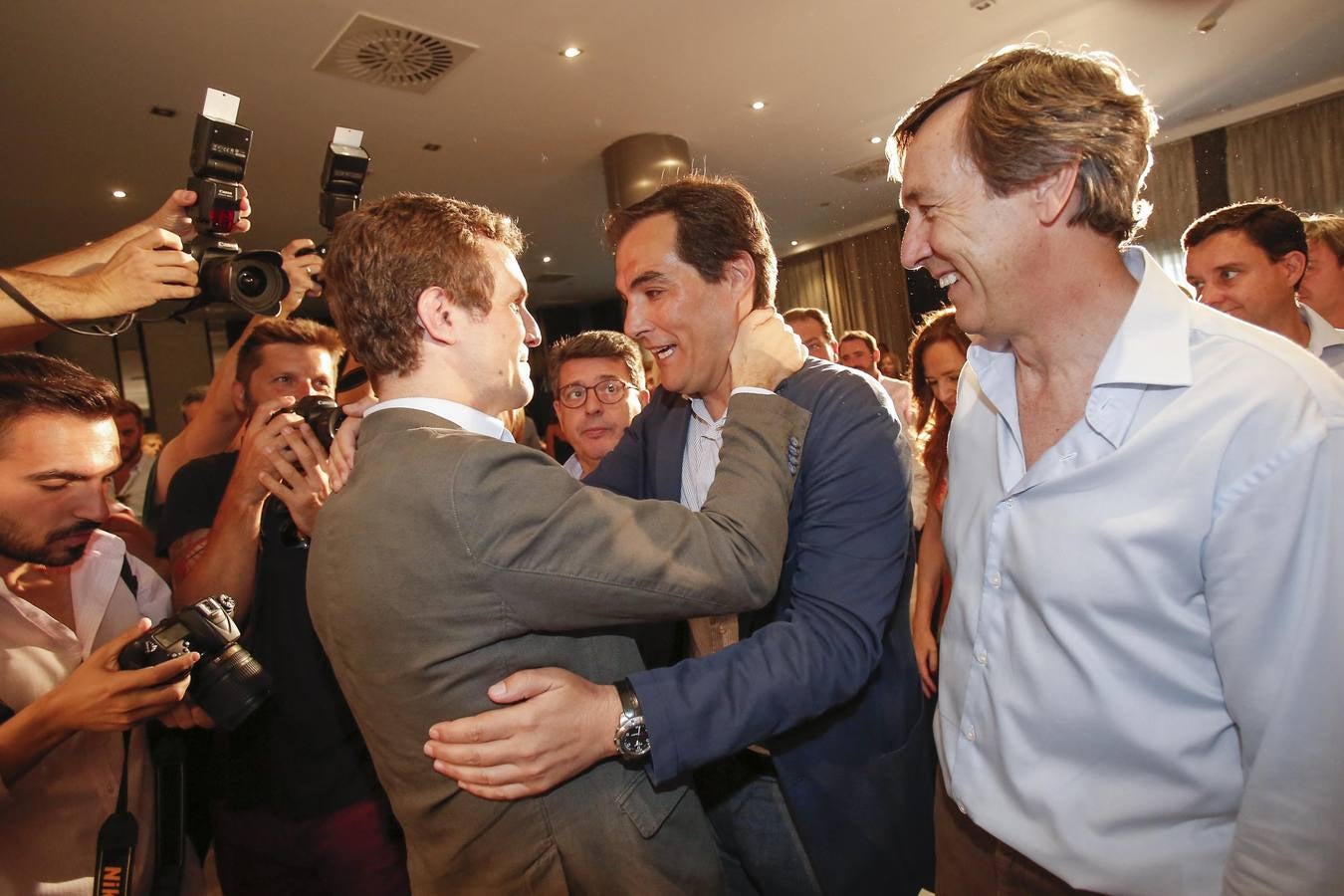 La primera visita de Pablo Casado a Andalucía, en imágenes