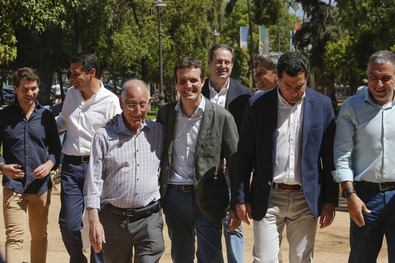 La primera visita de Pablo Casado a Andalucía, en imágenes