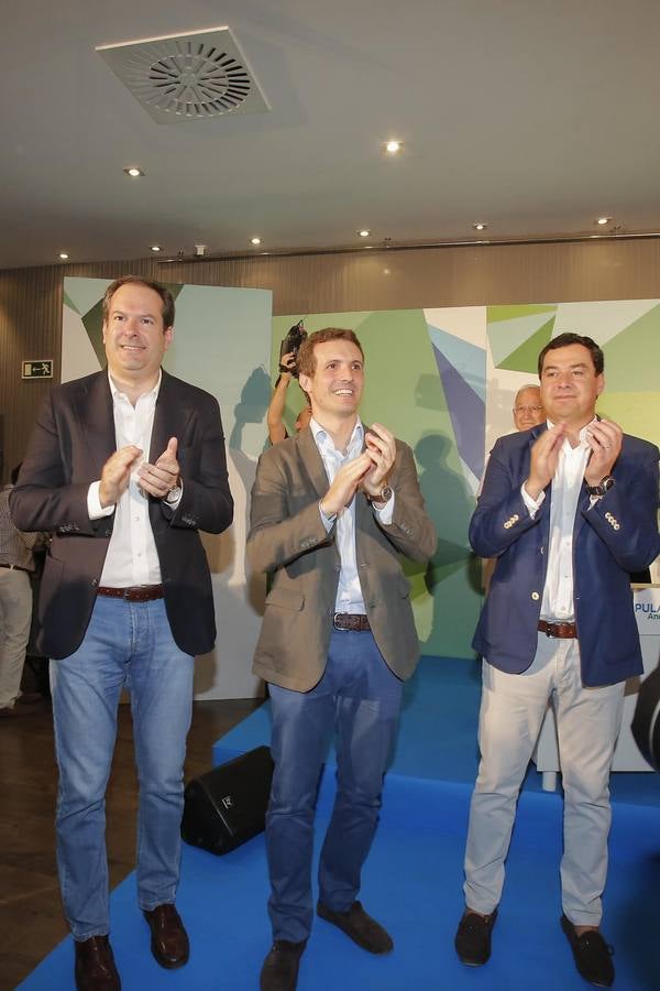 La primera visita de Pablo Casado a Andalucía, en imágenes