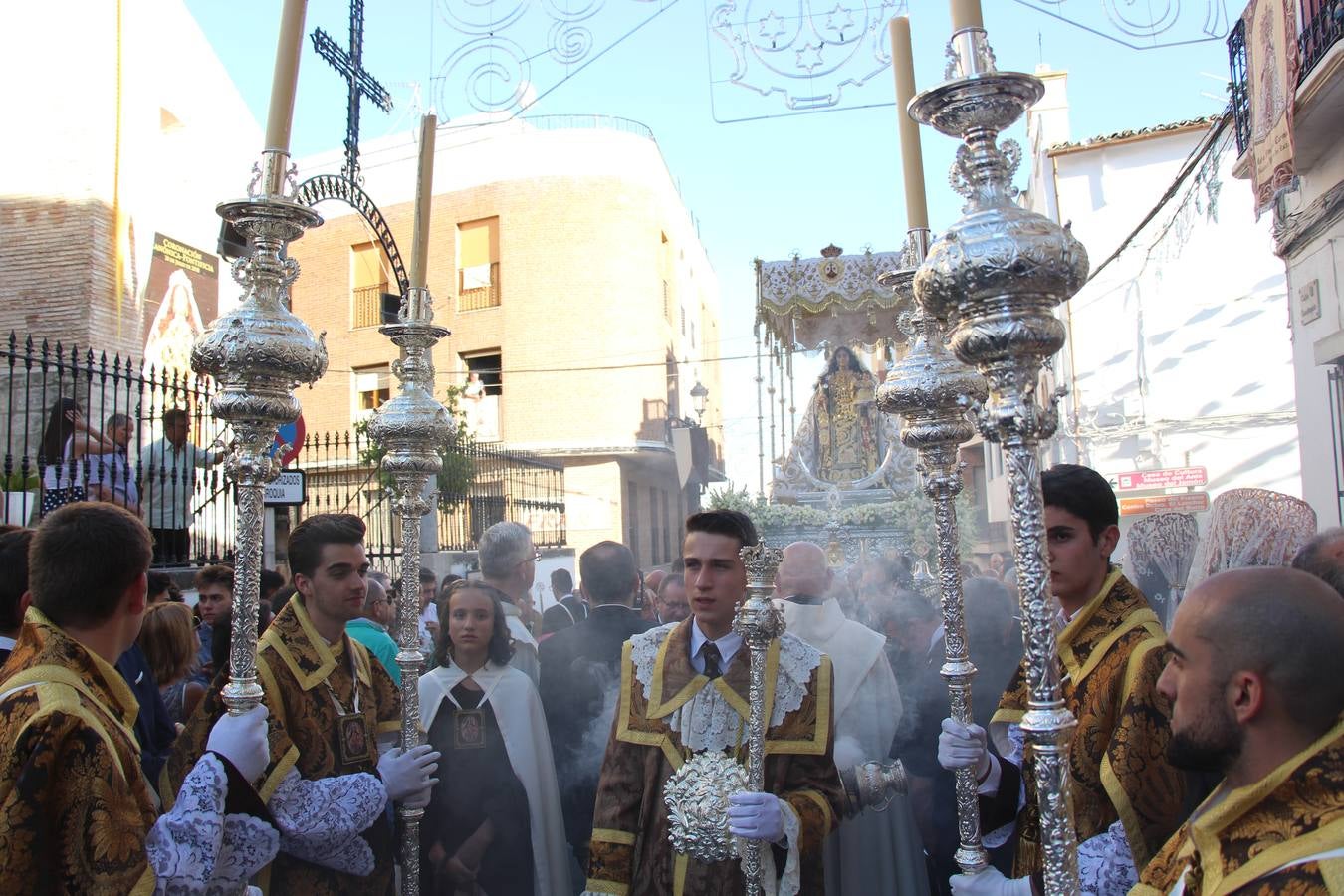 La coronación de la Virgen del Carmen, en imágenes