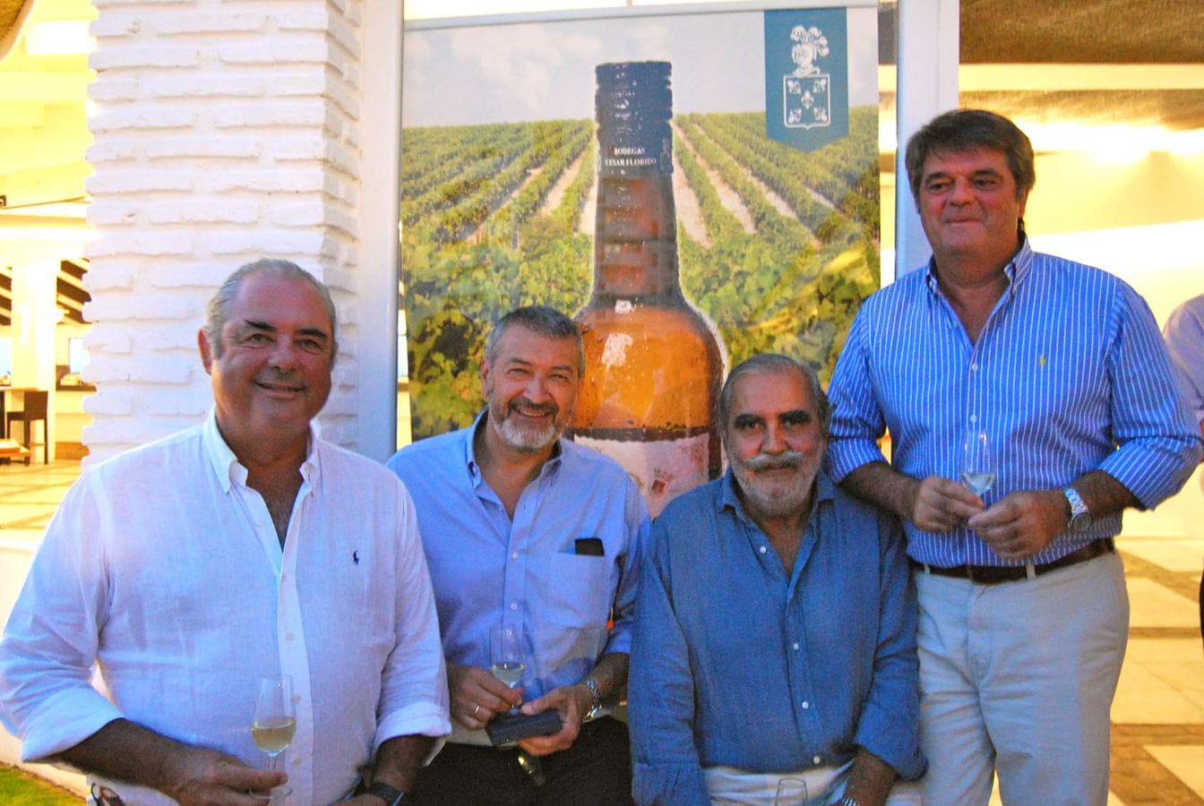 José Manuel Domecq, César Saldaña, Evaristo Babé y Emilio Valero. 