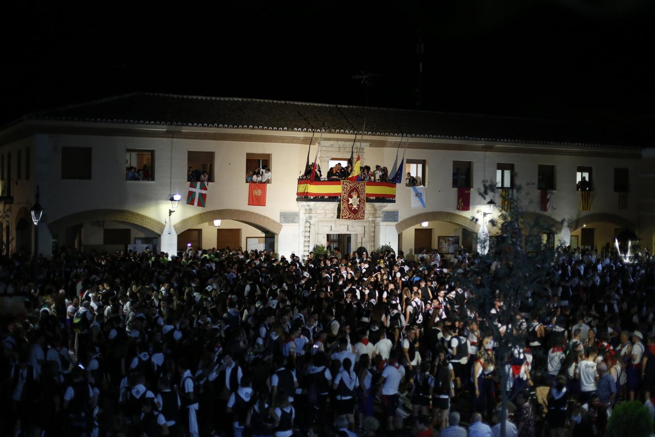 Cientos de personas en el chupinazo de Villacañas