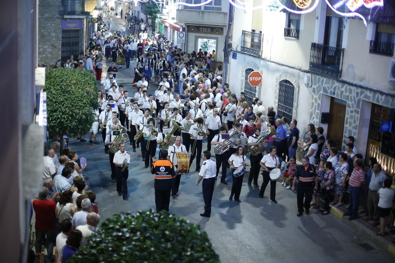 Cientos de personas en el chupinazo de Villacañas