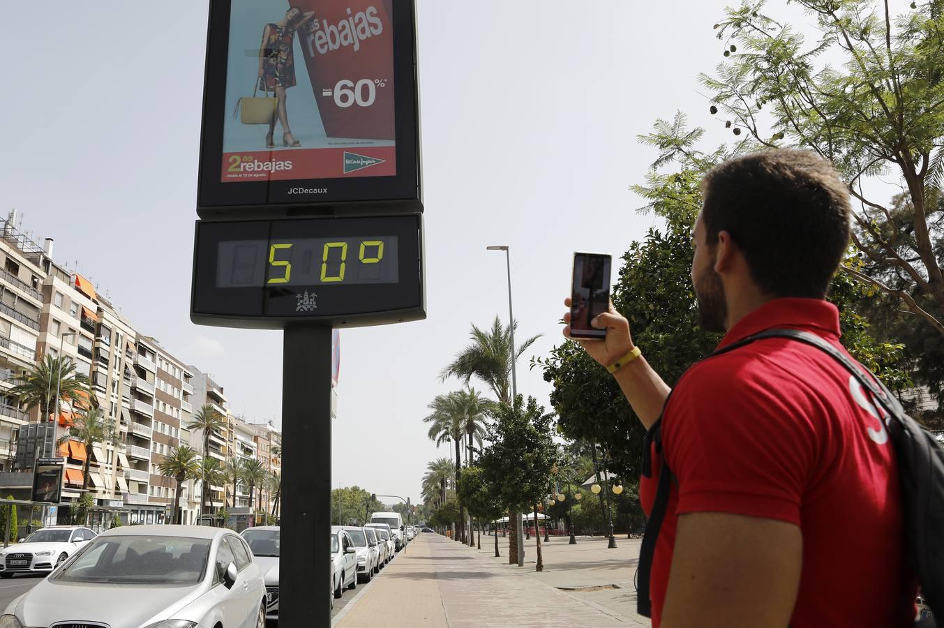 Córdoba bajo la ola de calor, en imágenes