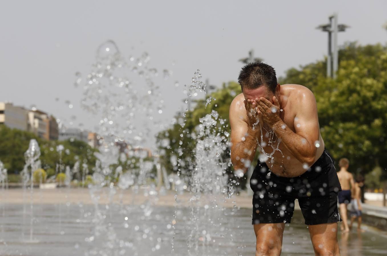 Córdoba bajo la ola de calor, en imágenes