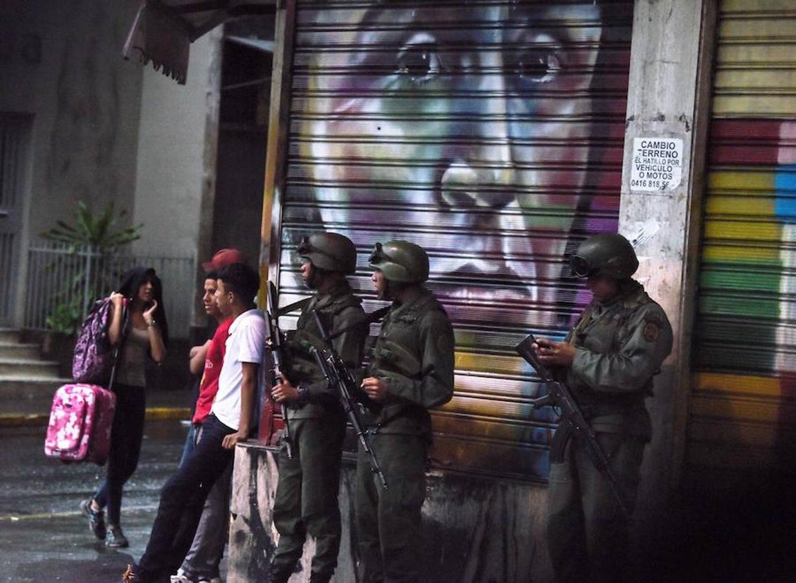 En imágenes: así ha sido el atentado contra Maduro