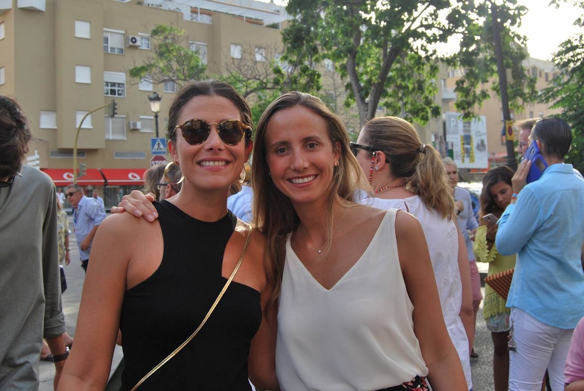 Blanca Eugui y Ana Domecq. 