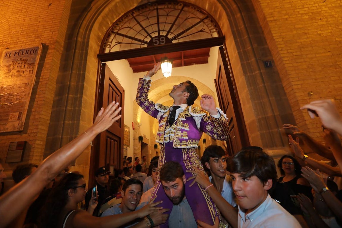 FOTOS: Fandi y Perera, en El Puerto