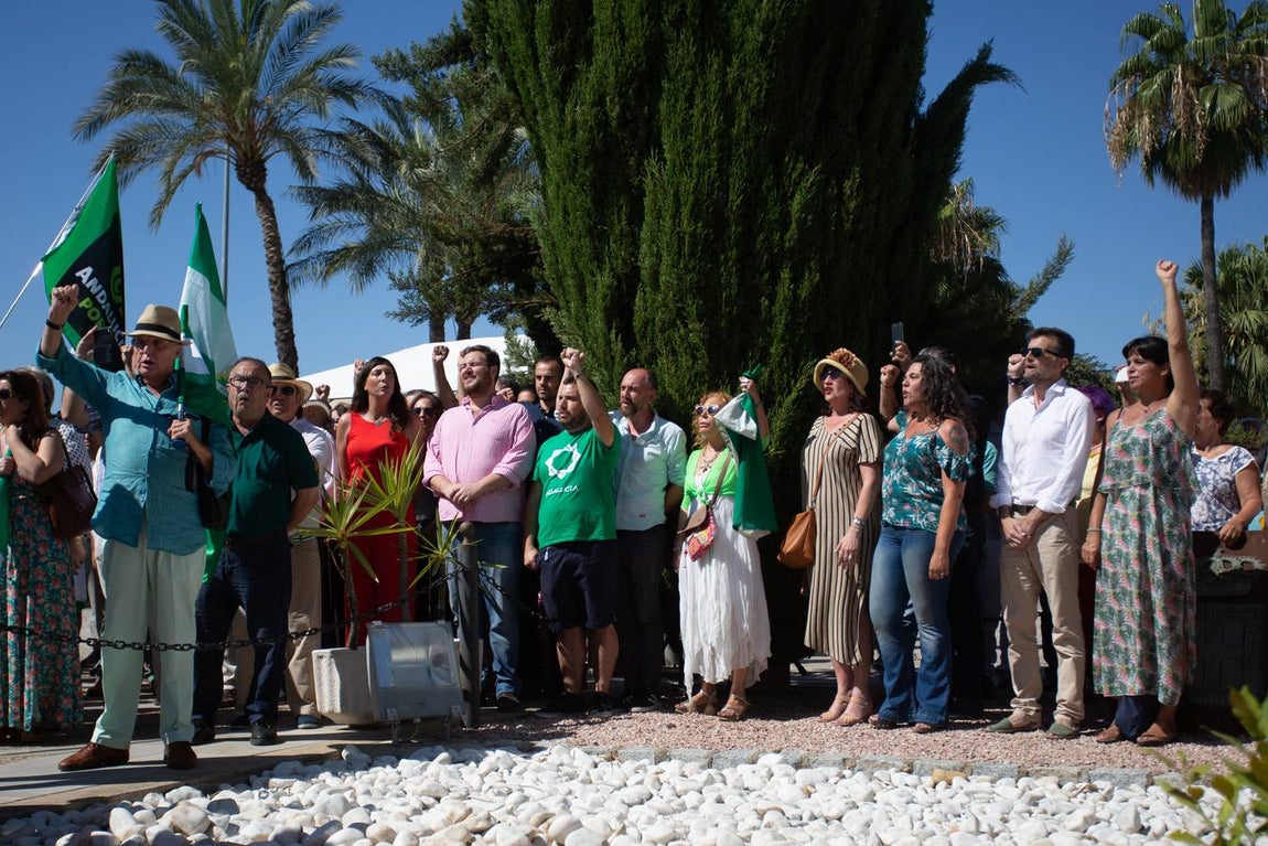 En imágenes, el homenaje a Blas Infante en el 82 aniversario de su muerte