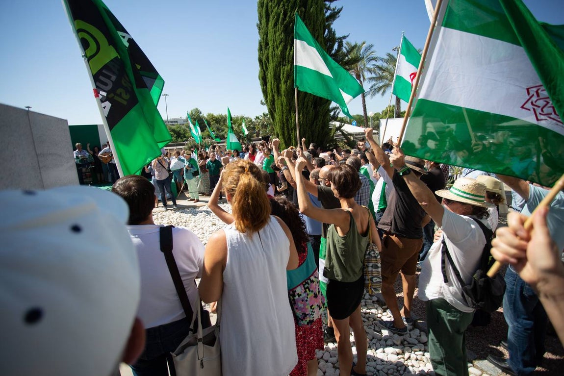 En imágenes, el homenaje a Blas Infante en el 82 aniversario de su muerte