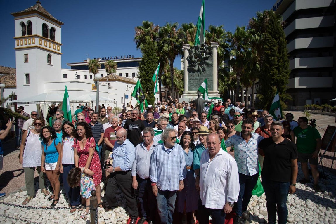 En imágenes, el homenaje a Blas Infante en el 82 aniversario de su muerte