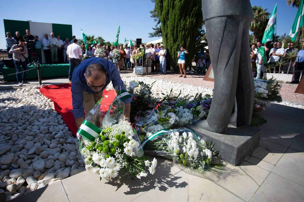 En imágenes, el homenaje a Blas Infante en el 82 aniversario de su muerte