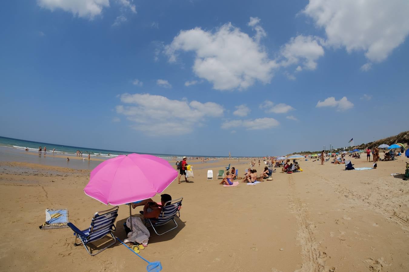 Una jornada de playa en Costa Ballena