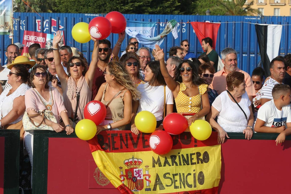 FOTOS: La llegada de Elcano a Cádiz, en imágenes