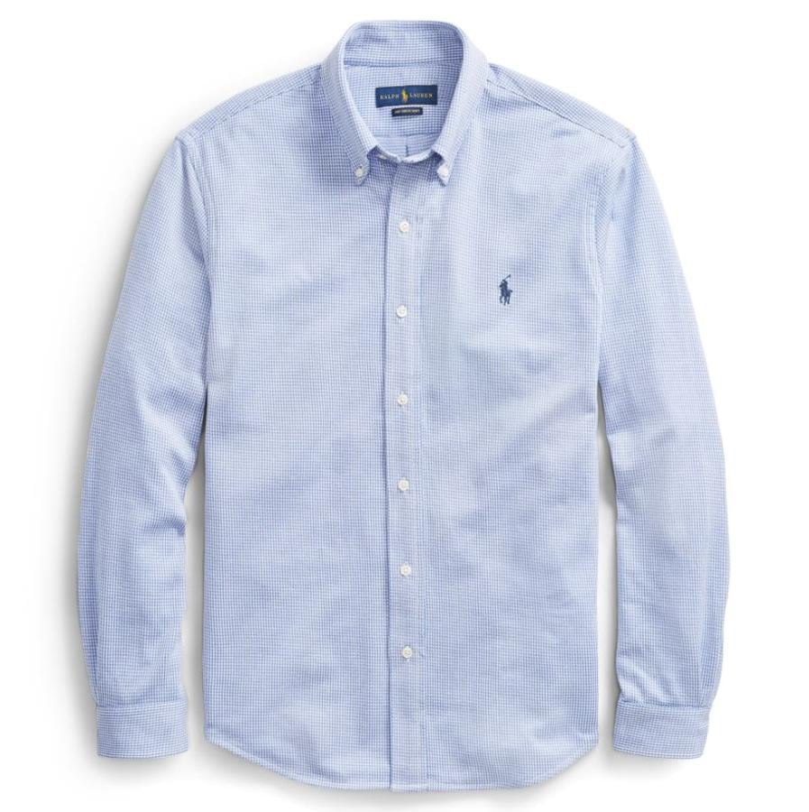 Camisa en color azul de Polo Ralph Lauren. Precio: 54,50€ (antes 109€)