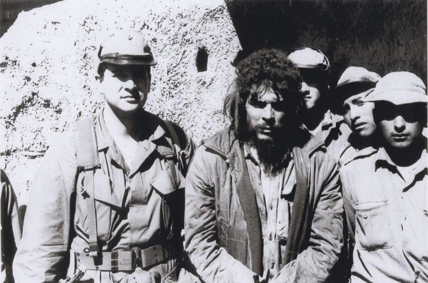 El Che momentos antes de ser ejecutado. 