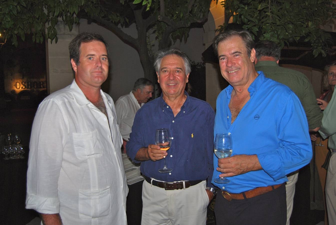 Tomás Osborne, Javier Manrique y el Marqués de Domecq