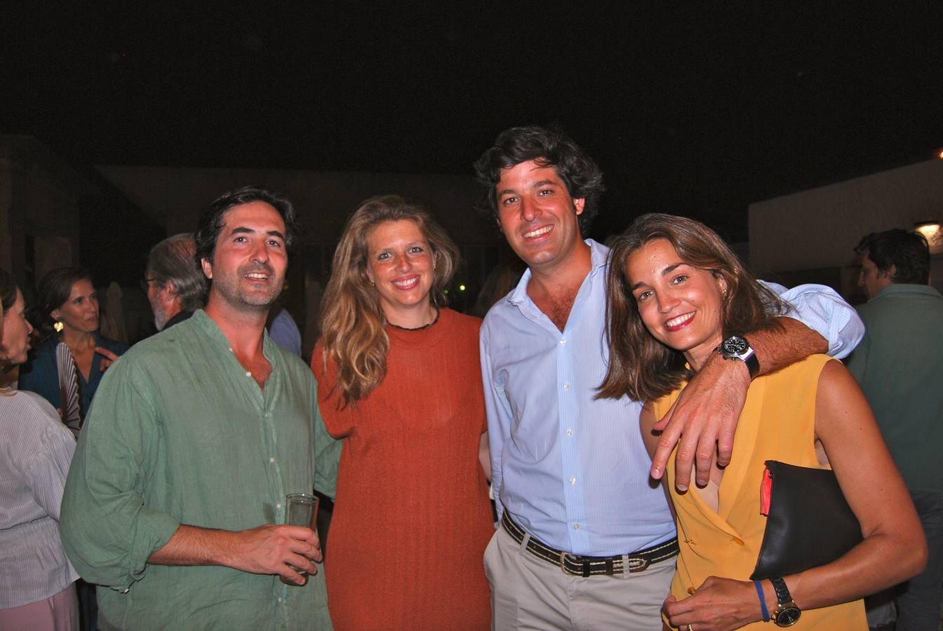 Filippo Buffa Di Perrero, Mariana Losada, Juan Guerrero y María Bohórquez