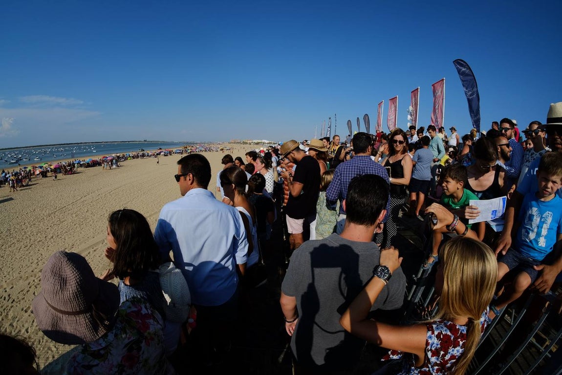 Los caballos vuelven a tomar la playa de Sanlúcar de Barrameda